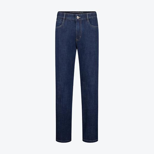 【含竹纤维】柒牌男裤牛仔裤2024春季新款商务休闲男士直筒长裤子	126H71220 商品图4