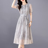 清新时尚气质修身，显瘦洋气减龄连衣裙HR-MDN3032 商品缩略图0