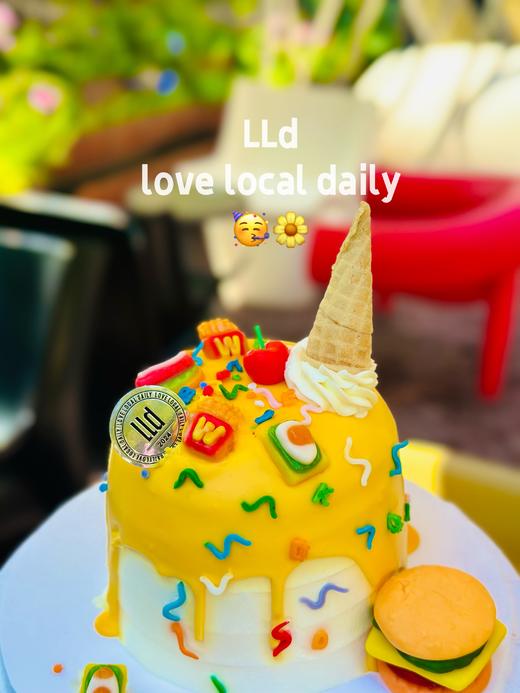 彩虹多巴胺·奶油蛋糕 商品图0