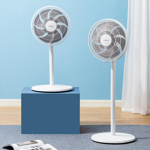 【精选】康佳8叶广角轻音低噪循环落地扇 商品图2