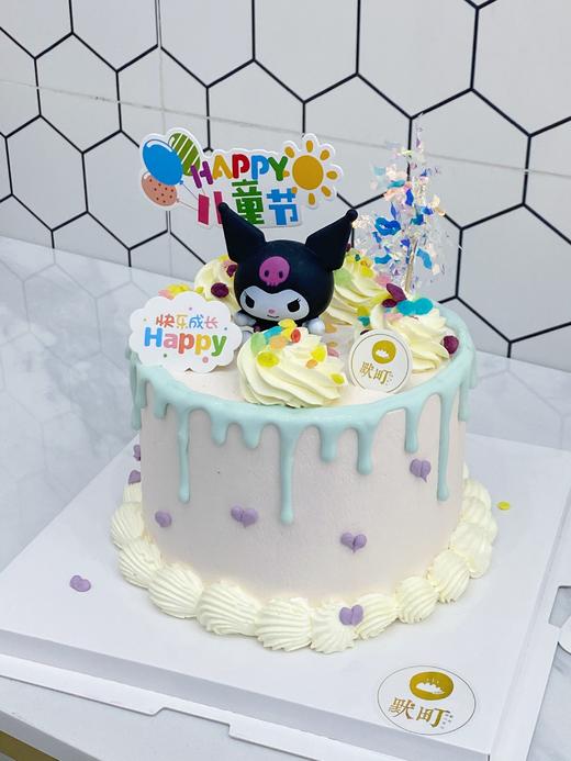 D款-库洛米淋面儿童节主题蛋糕 商品图0