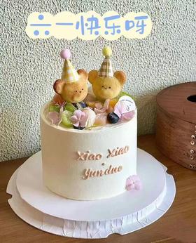 61小熊蛋糕