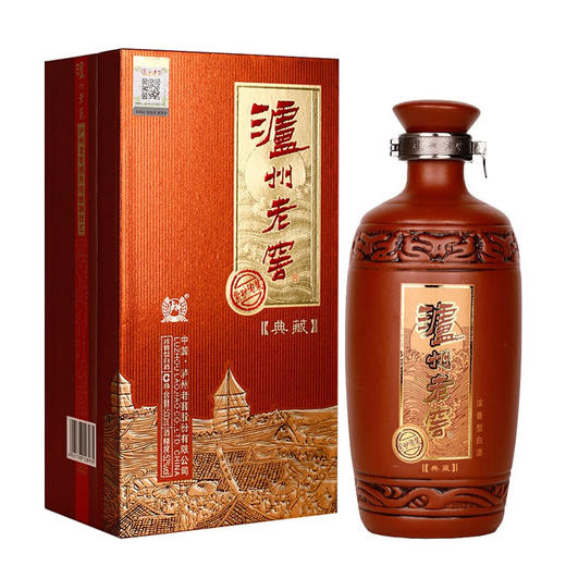 泸州老窖紫砂陶装典藏版 52度浓香型白酒 整箱500ml*6瓶包邮 商品图0