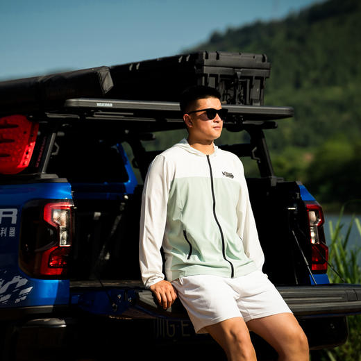 空钩悟道钓鱼防晒服 夏季防水防油渍速干衣轻薄透气防紫外线外套 商品图3