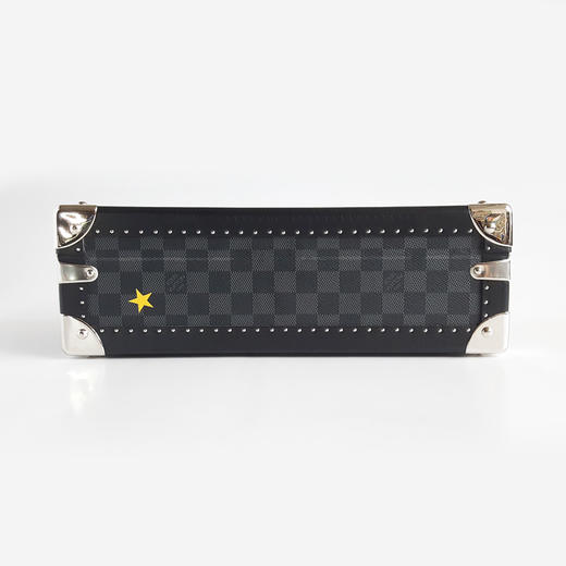 【闲置品】LV路易威登黑棋盘格蓝色内里COFFRET 8只装腕表箱N48226  200323LV11  商品图3