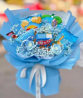 小清新零食花束