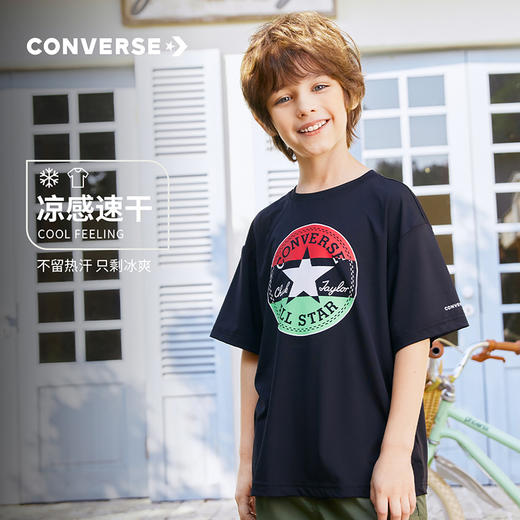CONVERSE 夏 大童小童 短袖T恤 CNVN-TE-D928 商品图7