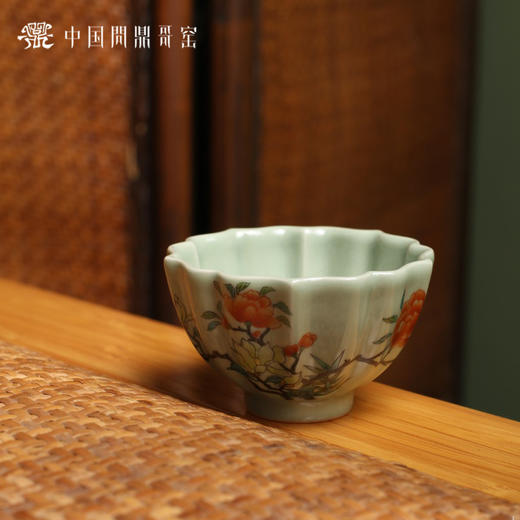 问鼎哥窑豆青撷芳杯（梢头春深）（缺货） 商品图2