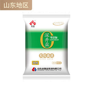 鲁晶 零添加深井盐 （未加碘）400g*4袋 商品图0