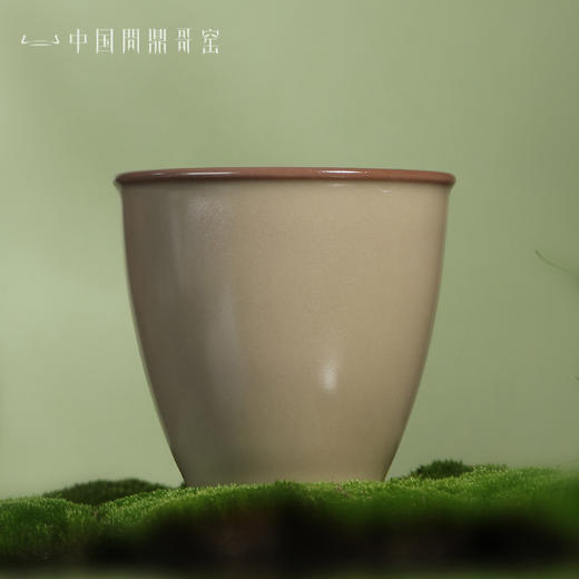 问鼎哥窑牛角款运握杯 商品图0