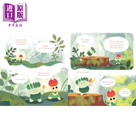 【中商原版】植物的小困惑 内莉的目的 Tiny Troubles Nellis Purpose 英文原版 儿童绘本 图画故事书 精装 进口图书 4-8岁 商品图2