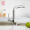 【精选】大白360度旋转抽拉式厨房水龙头 商品缩略图1