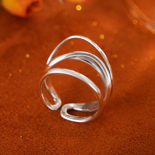 子佩集S925银【致远】戒指【CY704236】纯银原创22405 商品图1