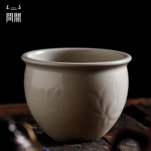 问鼎定窑风水缸杯 商品图0