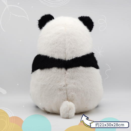 熊猫抱鱼玩偶 商品图2