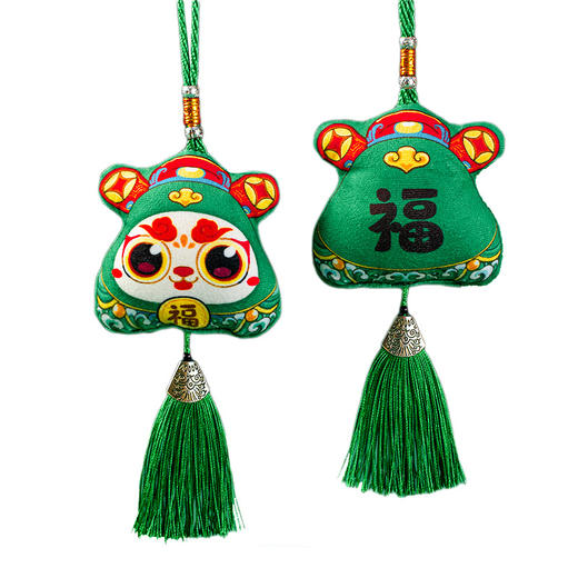 【29.9元端午香囊包5个礼盒装 赠视频教程】端午节香包DIY香囊手工 儿童粽子香包 高考创意福袋 双面印花 商品图5