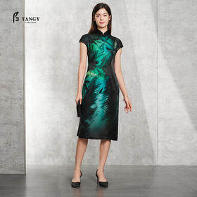 TANGY Collection天意精品2024夏季新品真丝女士连衣裙