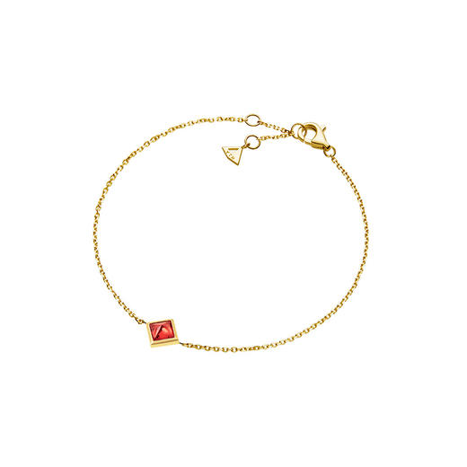 「垠」红色包镶石榴石手链 商品图4