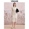 VIMAGE纬漫纪夏季新款气质浪漫度假网格钩花两件套衬衫连衣裙V2107734 商品缩略图0