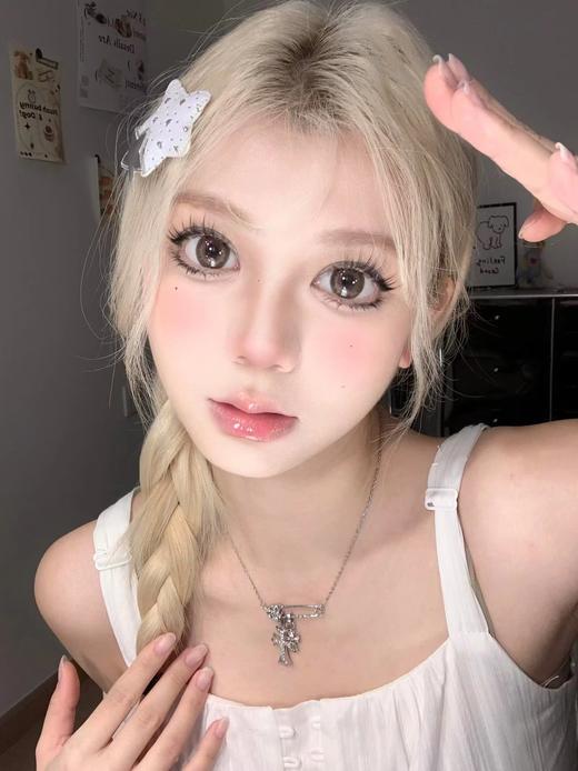 【店主实拍】Sheepcon-龙舌兰棕-14.5mm【年抛 0-1000度 含525/575】 商品图4