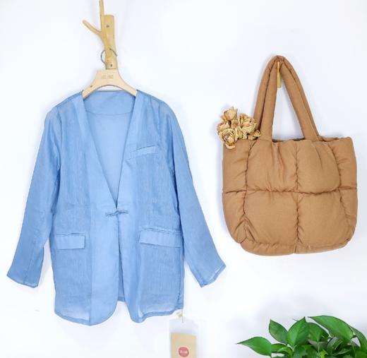 【抖音专属】外套（20805007-吐绶蓝） 商品图0