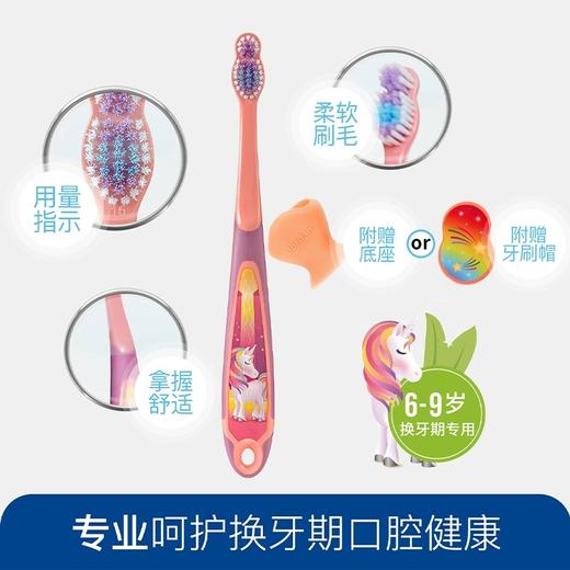Jordan 挪威🇳🇴进kou 换牙期儿童牙刷🪥软毛护齿6-9岁小学生专用 专ye呵护换牙期口腔健康、清洁乳牙恒牙 商品图2