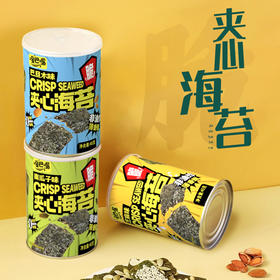 【山姆同款】嘎巴嘴夹心海苔脆 45g*6罐