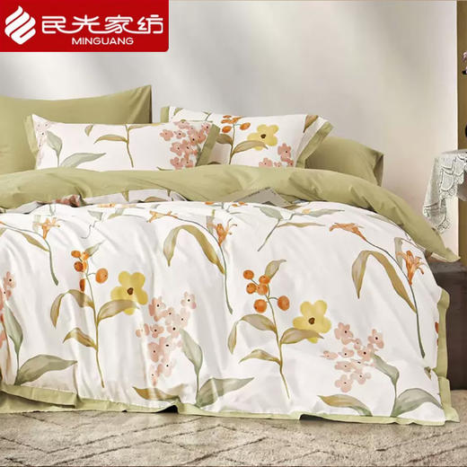 民光全棉简约【单件】被套（220*240CM）-BT4601EXG 商品图1