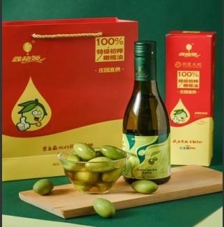 鑫榄源特级初榨橄榄油375ml 商品图0