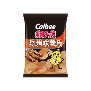 卡乐比（Calbee）薯片烧烤味60g/袋 原切薯条薯片 办公室膨化食品解馋小吃休闲零食 商品图2