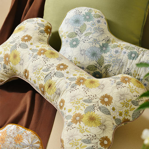 田园雏菊系列小骨头抱枕-长条抱枕夹腿抱睡公仔玩偶 商品图2