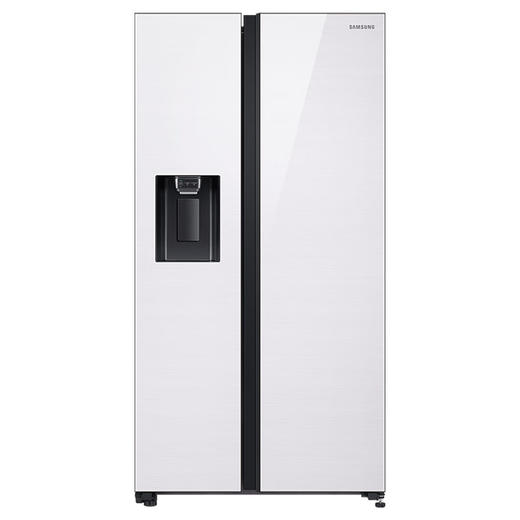 【618秒杀】三星（SAMSUNG）635升双开门冰箱 家用大容量对开门 嵌入式金属匀冷智能变频自动制冰机RS64R53E71L/SC白 商品图0