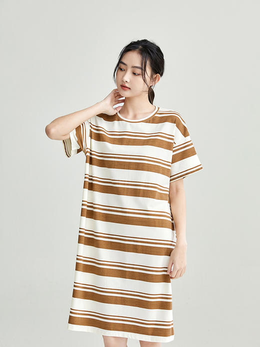 康妮雅女式短袖睡裙 商品图4