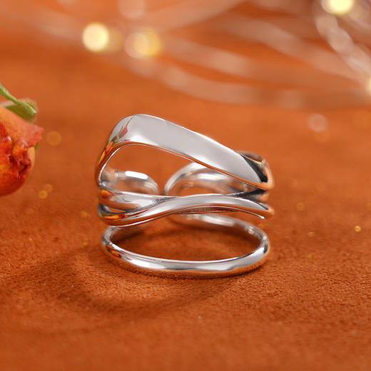 子佩集S925银【致远】戒指【CY704236】纯银原创22405 商品图0