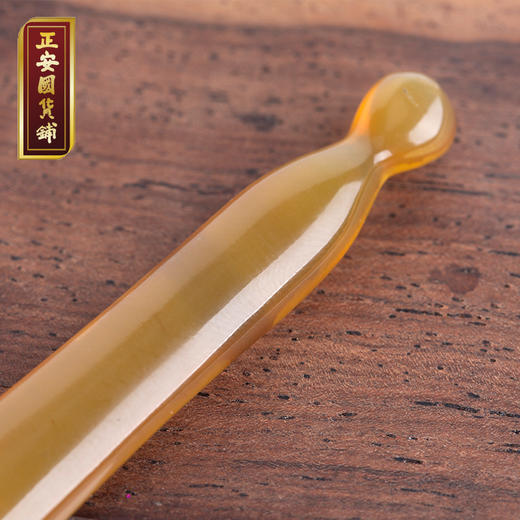 【正安】牛角拨筋棒 黄牛角刮痧按摩眼部点穴拨筋 A-2683 商品图2
