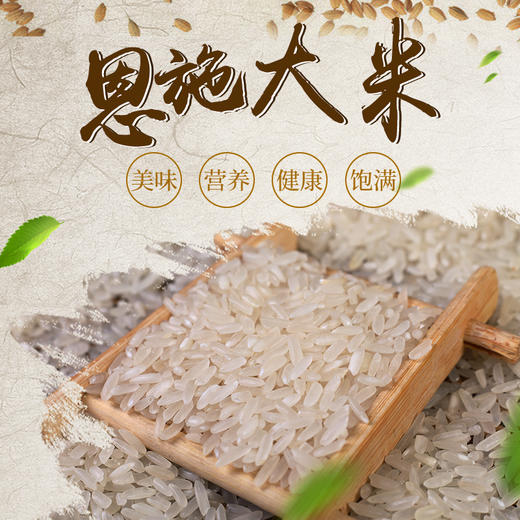 【严选】恩施黄四姐富硒米5kg/袋  （厂家直发） 商品图0
