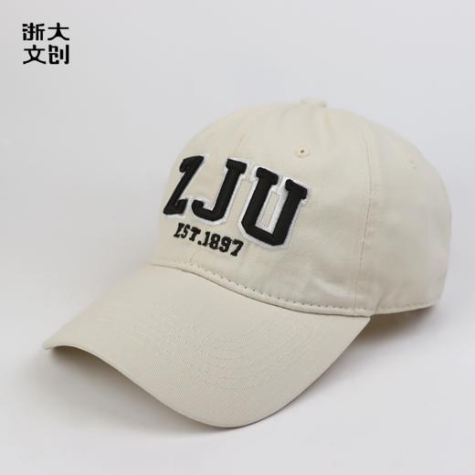 【浙大文创】浙江大学ZJU棒球帽-米白色 商品图2