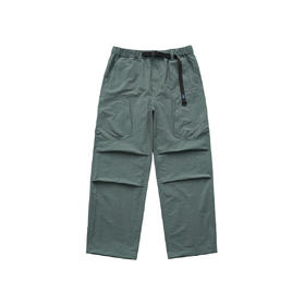 吃茶去chichaqu2024户外卡扣尼龙多袋裤轻薄复古宽松男女百搭