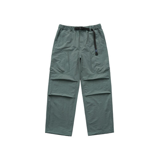 吃茶去chichaqu2024户外卡扣尼龙多袋裤轻薄复古宽松男女百搭 商品图0