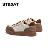星期六复古拼色休闲透气厚底板鞋SSC1112571 商品缩略图6