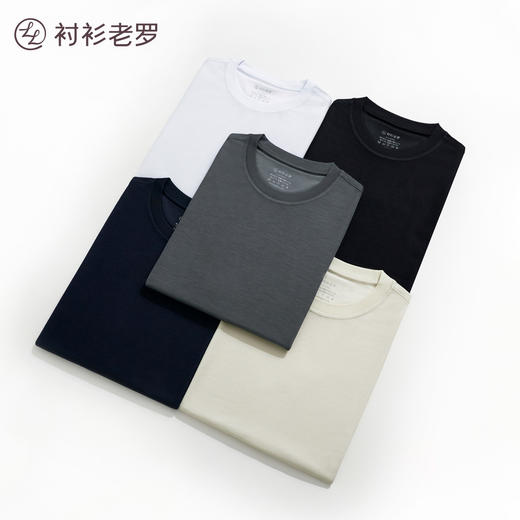 【森呼吸二号】通气格排汗透气短袖T恤半袖男士245A0T903S 商品图2