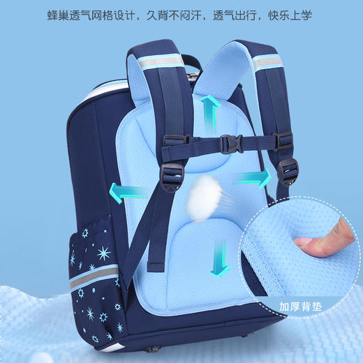 【69.9起】被催疯咯，书包终于来了‼️专为1- -6年级设计👍🏻  脊背双护，让孩子“轻”装上阵‼️店 商品图6