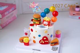 1027CAKE |  六一蛋糕  一起吃麦当劳吧  儿童节礼物