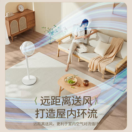 苏泊尔（SUPOR）空气循环扇电风扇家用大风力遥控落地扇涡轮换气扇办公室宿舍立式轻音风扇 商品图0
