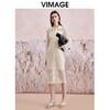 VIMAGE纬漫纪夏季新款气质浪漫度假网格钩花两件套衬衫连衣裙V2107734 商品缩略图1