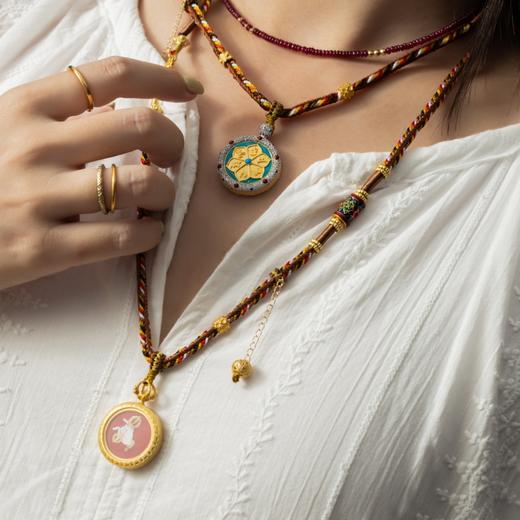 菜菜家生肖本命佛手唐卡|2.0cm噶乌盒，以十二生肖守护神法器作画，精致逼真寓意好 商品图5