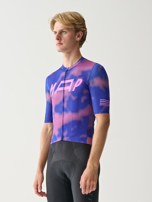 MAAP 男士 Privateer R.F Pro Jersey短袖骑行服紫璎色 商品图0