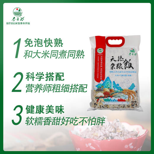 泰禾谷天添杂粮饭 免泡快熟 2.5kg/袋 商品图1