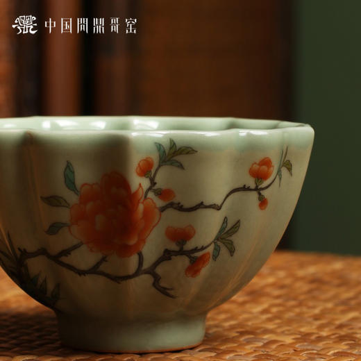问鼎哥窑豆青撷芳杯（梢头春深）（缺货） 商品图3