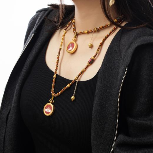 菜菜家生肖本命佛手唐卡|2.0cm噶乌盒，以十二生肖守护神法器作画，精致逼真寓意好 商品图7